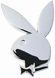 Chorme Bunny Rabbit Head Badge