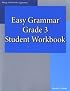 Easy Grammar: Grade 3 Workbook