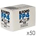 Ilford FP4 Plus - Black & white print film - 135 (35 mm) - ISO 125 - 36 exposures - 50 rolls