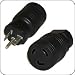 NEMA 5-20P to NEMA L5-20R (Locking) Adapter