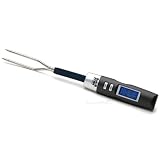 Blue-lit Digital Meat Thermometer Fork by HomeWetBar