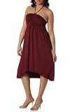 Baby Phat - Shirred Tube Halter Dress by Baby Phat