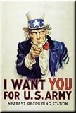 Uncle Sam Refrigerator Magnet