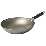 Joyce Chen 22-0050, Pro Chef 12 Inch Peking Pan Uncoated Carbon Steel