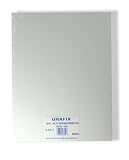 Grafix KSF50-WIJ 8-1/2-Inch by 11-Inch Shrink Film, Printable, White Inkjet, 50-Pack
