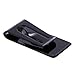Vktech New Stainless Steel Black Slim Pocket Cash Money Clip Holder