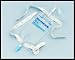 Male External Urinary Catheter Drainage Leg Bag - 500 ml