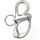 Ronstan Stainless Steel Fixed Bail Snap Shackle RF6100