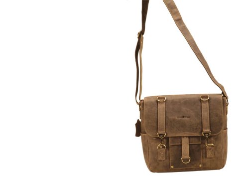 Herrentasche 32 x 29 x 12 cm antikbraun