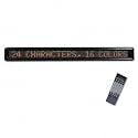 U. S. STAMP & SIGN LED Electronic Moving Message Sign, 39-1/2 x 1-7/8 x 4-1/2