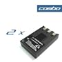 2 Packs Canon NB-1L, NB-1LH Brand New 1400mAh COMPATIBLE Battery for Canon Powershot S100, S110, S200, S230, S300, S330, S400, S410, S500, IXY Digital 200,200a,300,300a,320,400,430,450,500,S200,S230,S330