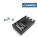 2 PACK For CANON NB-1LH NB-1L BATTERY CANNON S500 S410