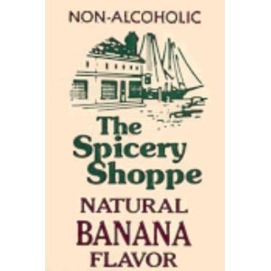 Banana - Natural, Alcohol - Free Flavor 2oz by Spicery Shoppe Alcohol-Free