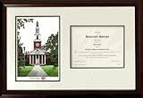 Scholar Kentucky Wildcats NCAA 18 &acute; x 24 &acute; Framed Limited Edition Lithograph with Diploma Opening - B0001LSTYW
