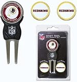NFL Washington Redskins Signature Divot Tool and 2 Extra Markers