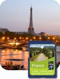 Satmap GPS System Karte &Icirc;le-de-France (Gro&szlig;raum Paris)