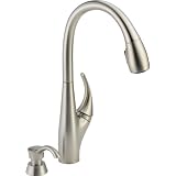 Buy Delta Faucet 19912-SSSD-DST Deluca Single Handle Pull-Down Kitchen Faucet,... by DELTA FAUCET
