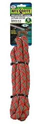 Nite Brite Reflective Leash, 3/8-Inch by 6-Feet, Blue