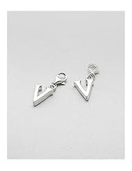 Alphabet Charm In 92.5 Sterling Silver