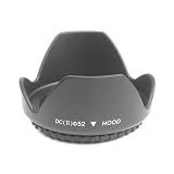 PARE-SOLEIL 52mm UNIVERSEL TULIPE pour NIKON CANON PENTAX SONY