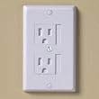 Home Safety Universal Outlet Cover in White (Set of 3)