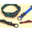 Hamilton "Fits All" 3/8" Adjustable Nylon Dog Collar, Red, X-Small (7-12 in)
