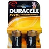Electronics : Duracell MN1400UK Duracell Plus Alkaline Battery C Size