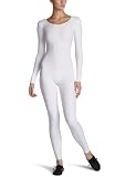Capezio Women's Long Sleeve Unitard - White - X-Large
