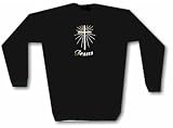 Jesus Logo Gold Colored Foil Cross Men's Sweat Shirt in 2 colors Small thru 3XL