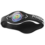 Power Balance Sport Band Bracelet ( sz. S, Black/White )