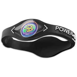 Power Balance Sport Band Bracelet ( sz. S, Black/White )
