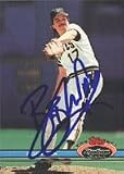 Bob Walk, Pittsburgh Pirates, 1991 Stadium Club Autographed Card