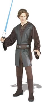 Childrens Toyshop  Toys : Star Wars Official Fancy Dress Costume Anakin Skywalker Adult STD