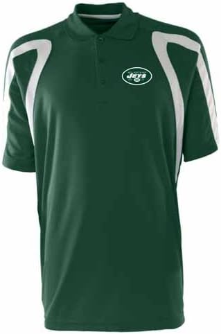 NFL Men's New York Jets Point Desert Dry Polo Shirt