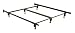 Inst-A-Matic Queen Bed Frame with Steel Stem Glides By Fashion Bed Group
