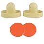 Gamecraft 2 Air Hockey Strikers and Pucks - Red