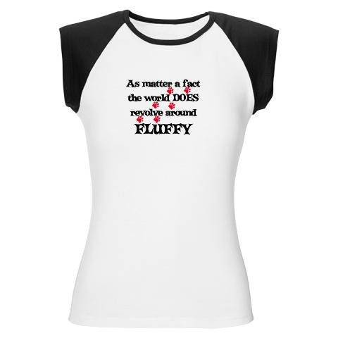 Best Price The World Revolves Around Flu Women's Cap Sleeve T Dog Women's Cap Sleeve T-Shirt by CafePress