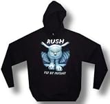 RUSH - Fly By Night - Black Hoodie