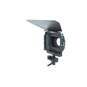 indiSystem Rod Mounted Matte Box Sunshade Kit with french flag (adapters included)