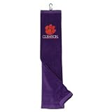Clemson Tigers Embroidered Tri-Fold Towel