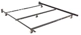 Adjustable FullQueen Sturdy Metal Bed Frame w Rug Rollers By Fashion Bed Group
