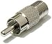 F Female to RCA Male Adapter