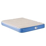 Aerobed One Touch Comfort Queen Size Standard Airbed - Blue  White by 
