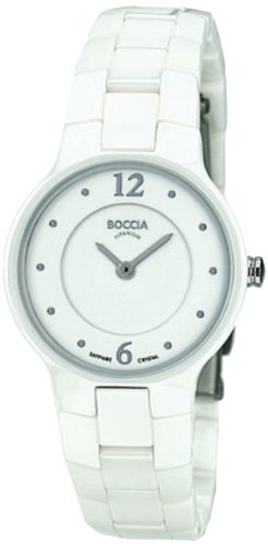 Boccia Damen-Armbanduhr XS Ceramic Analog verschiedene Materialien 3200-01