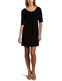 Tiana B Women's Scoop Neck Dress,Black,Medium