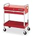 Westward 2CZY3 Utility Cart, 30 Wx16 Dx31 In H, 1 Drawer
