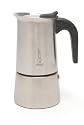 La Cafetiere Bialetti Musa Satin Stove Top Espresso Maker, 10 Cup