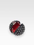 Christian Louboutin Eden Studded Ball Clutch Handbag