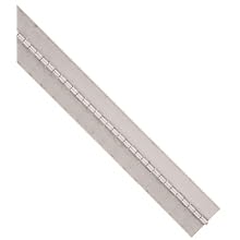 Stainless Steel 304 Continuous Hinge Without Holes, Unfinished