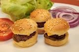 Turkey Burgers Mini 45 Piece Tray. Your shipping costs go down as you buy more appetizers.
